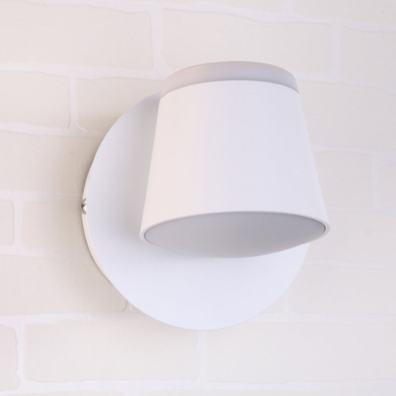 Modern Minimalist Style Half Cylinder Wall Light Sconces Acrylic Wall Lighting for Living Room