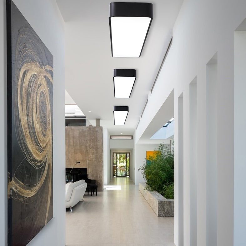 Modern Style Acrilico LED Flush Light Office Massimale Montato Light con 1 Luce