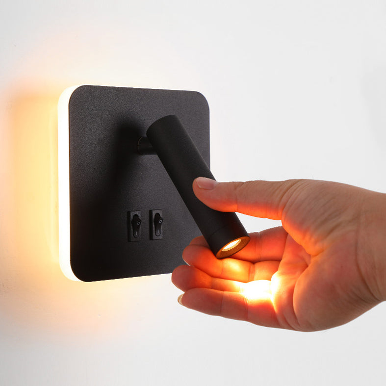 Modern Minimalist Style Wall Mount Light Metal 2 Lights Wall Sconces