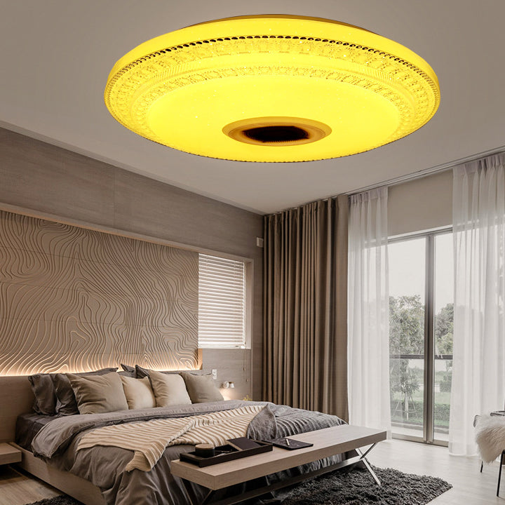 Moderne Unterputz-Deckenleuchte Lichttelefonsteuerung Licht Foyer Licht Shop Licht