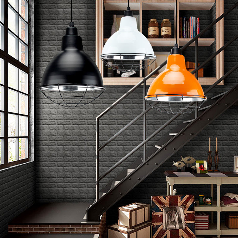 Enkele industriële koepel hangerverlichting met metalen afwerking