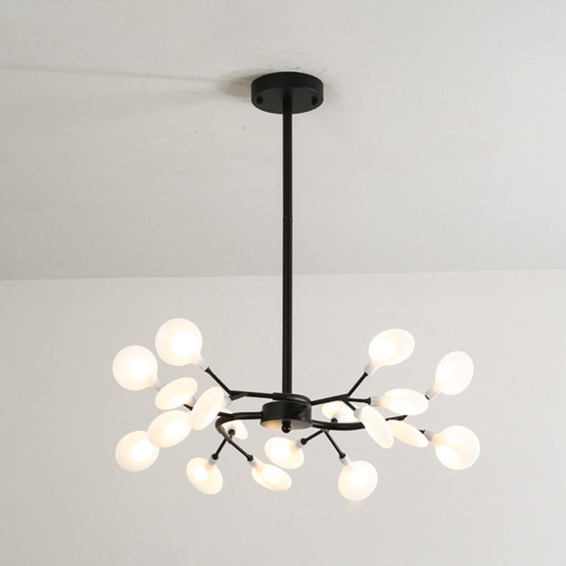 Branches Living Room Ceiling Chandelier Metal Minimalistic Chandelier Lighting Fixture