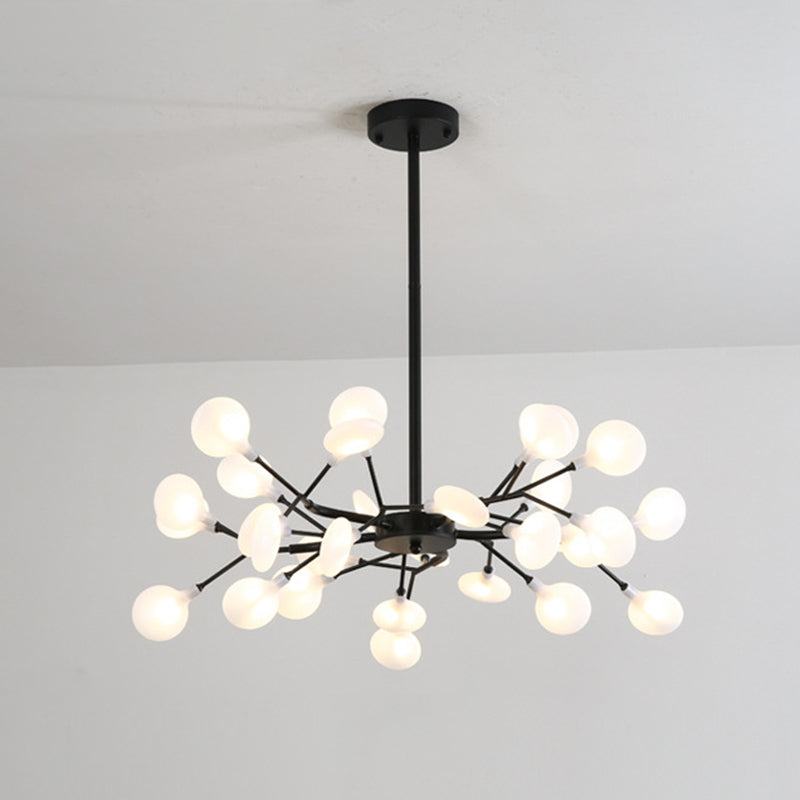 Branches Living Room Ceiling Chandelier Metal Minimalistic Chandelier Lighting Fixture