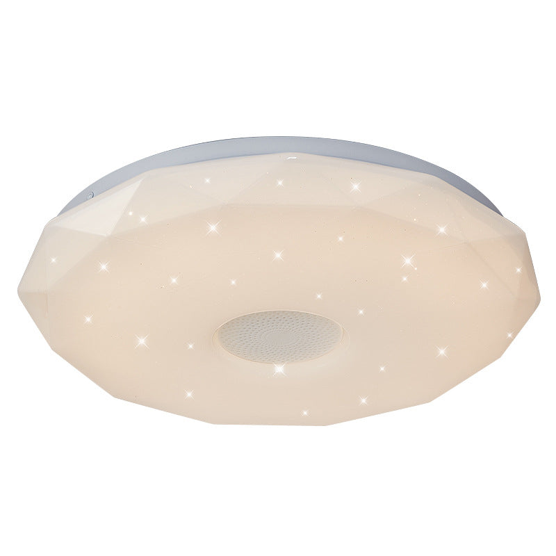 Lámpara de techo moderna, luz de control de teléfono, luz LED Bluetooth, luz de dormitorio