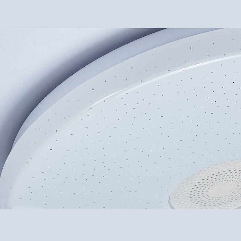 Lámpara de techo moderna, luz de control de teléfono, luz LED Bluetooth, luz de dormitorio