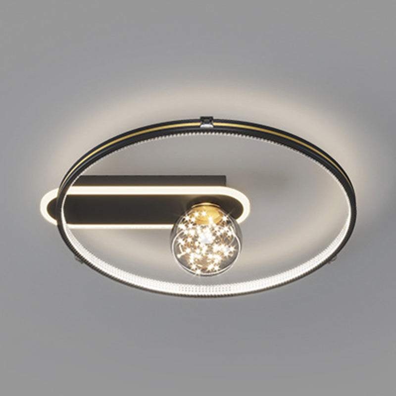 Modern Style Ceiling LED Light Fixture Warm Room Light Creative Shop Light Bedroom Light