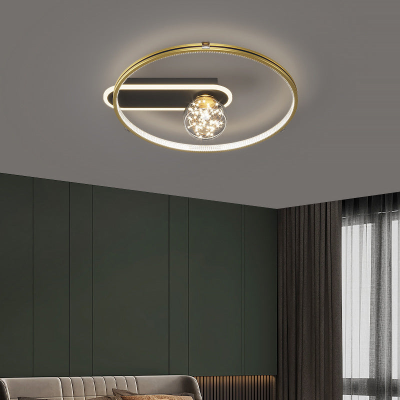 Modern Style Ceiling LED Light Fixture Warm Room Light Creative Shop Light Bedroom Light