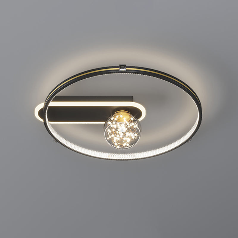 Modern Style Ceiling LED Light Fixture Warm Room Light Creative Shop Light Bedroom Light