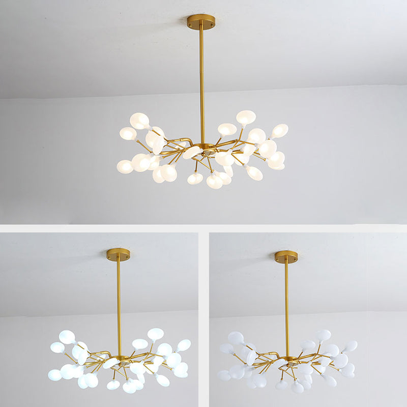 Rami di metallo lampadario lampadario a sospensione Light Style lampadario lampadario per camera da letto