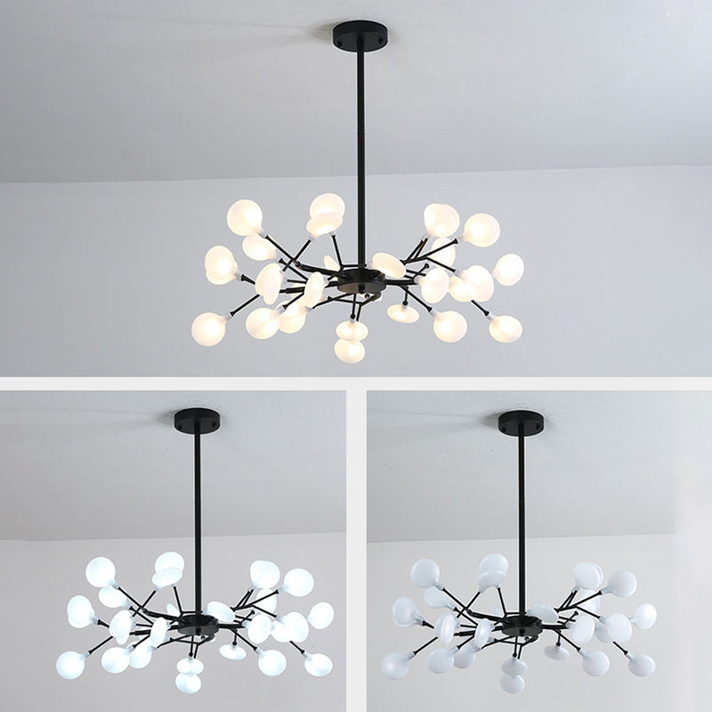 Rami di metallo lampadario lampadario a sospensione Light Style lampadario lampadario per camera da letto