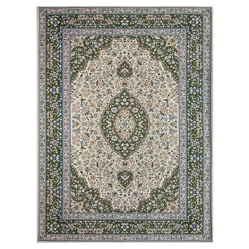 Luxus runder Druckbereich Teppich mehrfarbiger Olyester Teppich Anti-Rutsch-Rucks-Teppich für Wohnzimmer