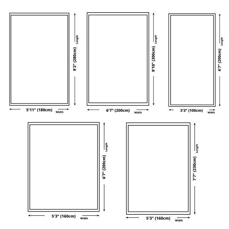 Simplicity Abstract Indoor Rug Stylish Comfort Rectangle Carpet Polyester Non-Slip Backing Rug for Living Room