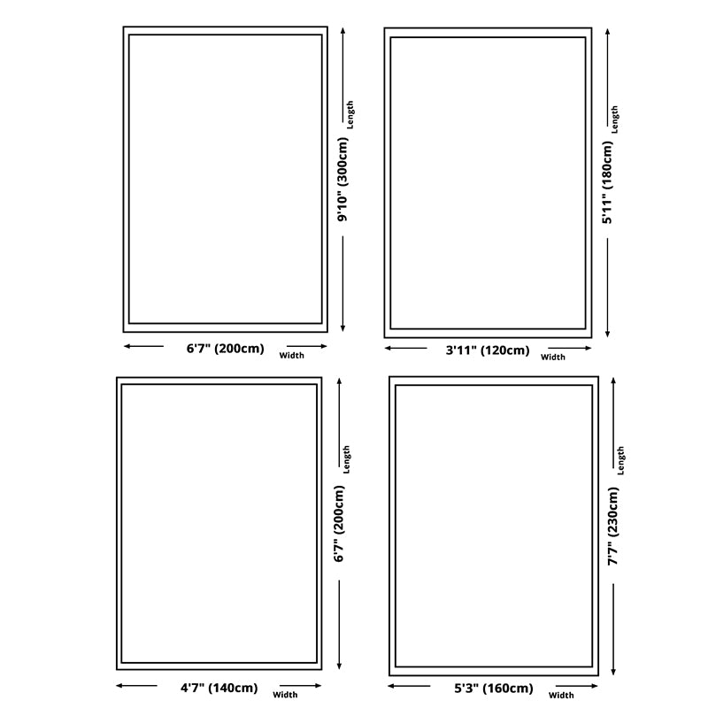 Mehrfarbiger traditioneller Indoor-Teppich Polyester Blumenmuster Teppich nicht rutschfestem Innenteppich für Wohnzimmer