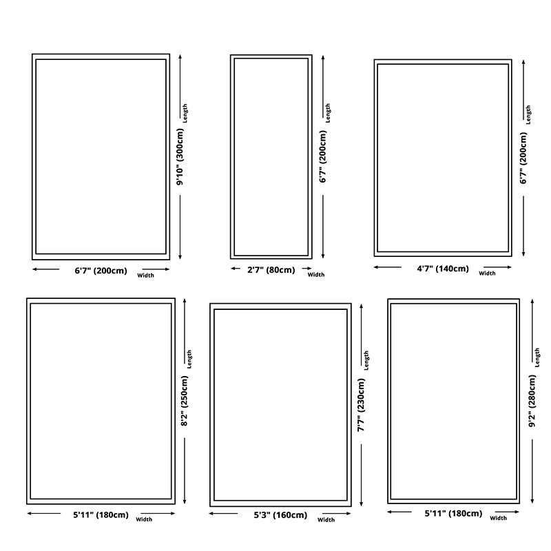 Fresh Watercolor Indoor Rug Modern Creative Oval Carpet Polyester Stain Resistant Rug for Bedroom