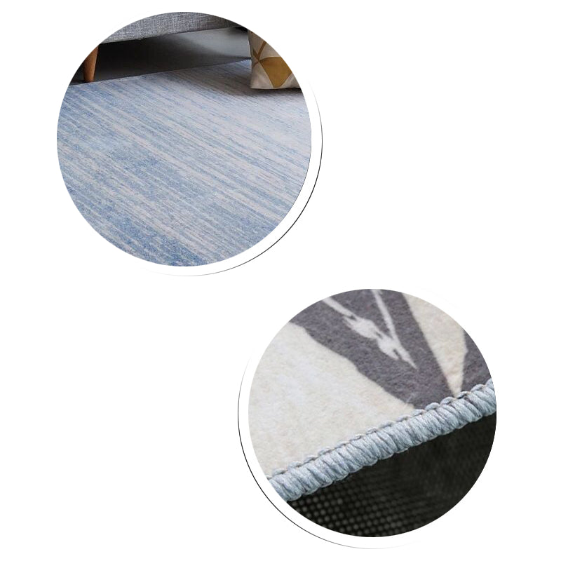 Donkere kleur shabby chic binnen tapijten polyester Europees bloemenprint tapijt Easy Care Tapijt voor huizendecoratie