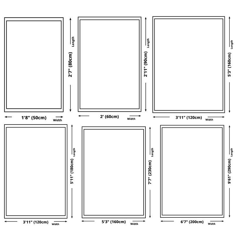 Vierkleuren vintage gebied tapijten polyester bloem tapijt niet-slip achterste binnenkap voor woonkamer