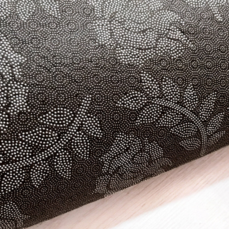 Contemporary Area Rug Polyester Geometric Carpet Stain Resistant Rug for Living Room