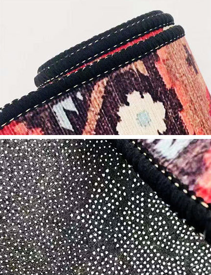 Eleganter mehrfarbiger Boho-Chic-Teppich-Polyester-Stammesmuster Innenteppich Färbung Resistent Teppich für Wohnkultur