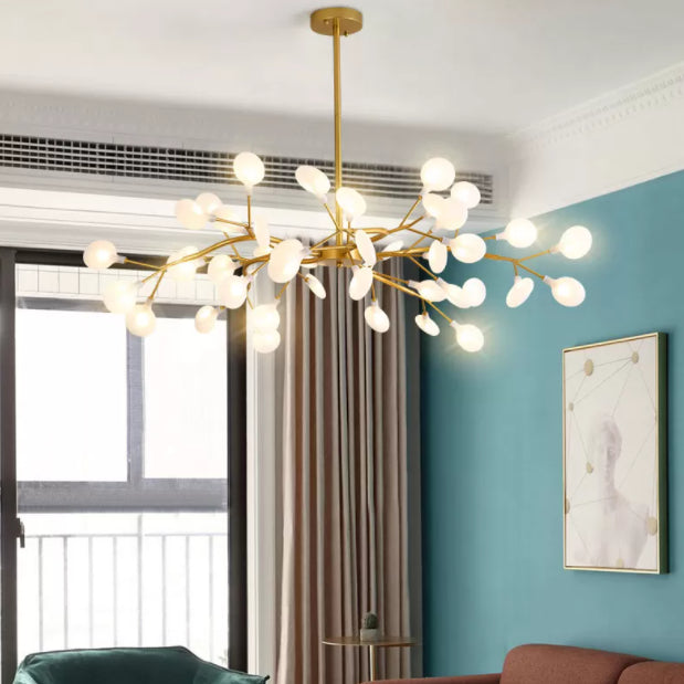 Rami di metallo lampadario lampadario a sospensione Light Style lampadario lampadario per camera da letto