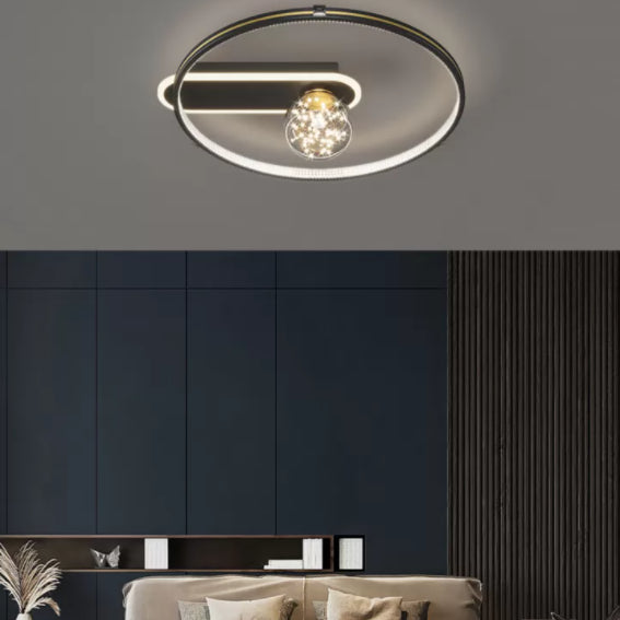 Modern Style Ceiling LED Light Fixture Warm Room Light Creative Shop Light Bedroom Light