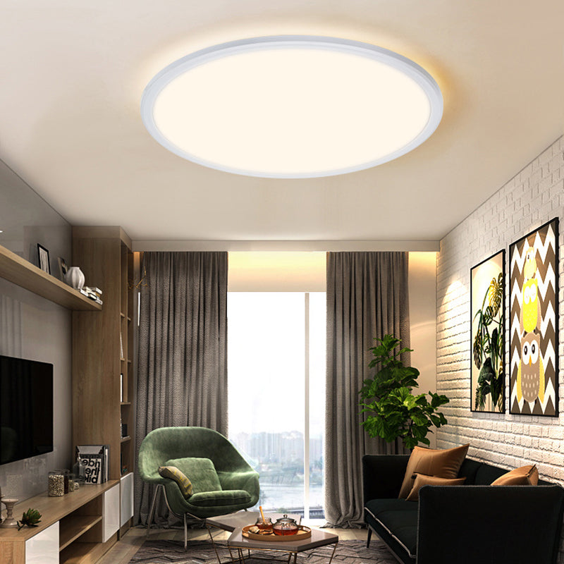 Round Metal Ceiling Flush Mount Ceiling Light Fixtures Modern Office Flush Mount Ceiling Mount Light Fixture