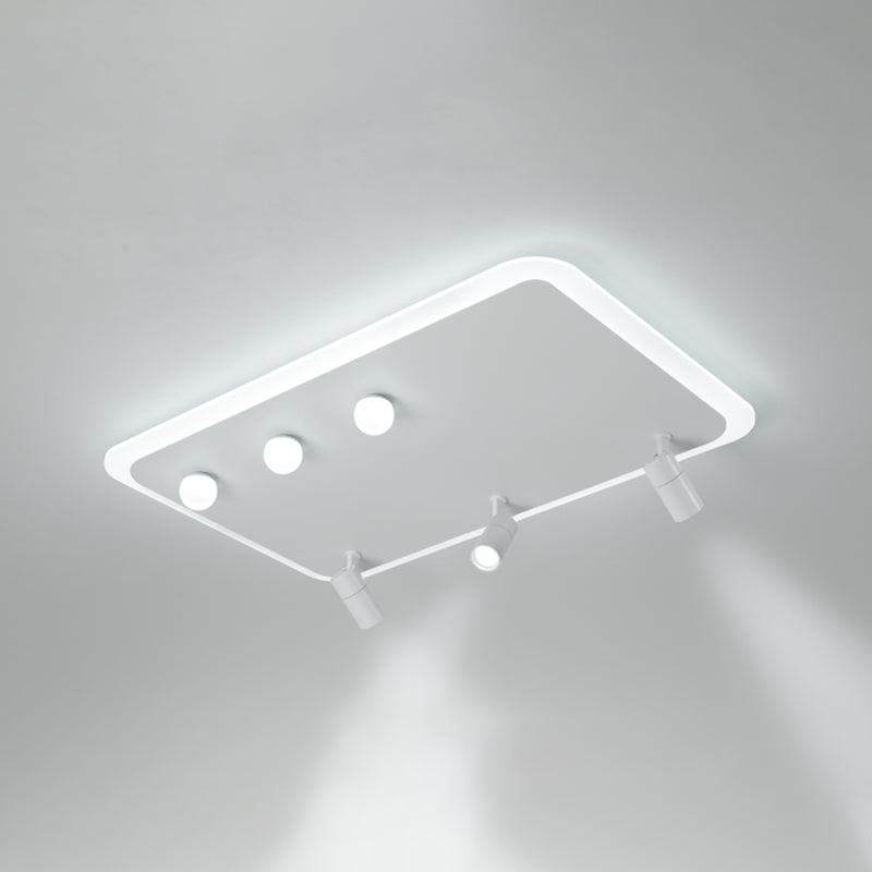 Ultramoderne LED-Deckenleuchten zur Deckenmontage, Deckenleuchte aus weißem Acryl