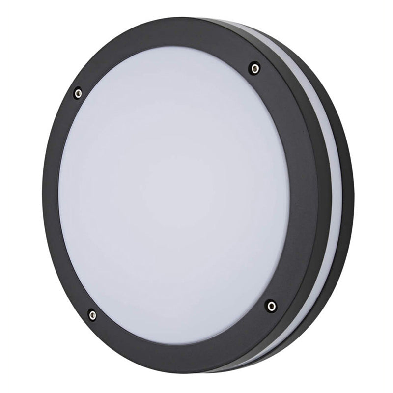 Minimalist Drum LED Flush Mount Light Aluminum Outdoor Flush Mount Ceiling Light