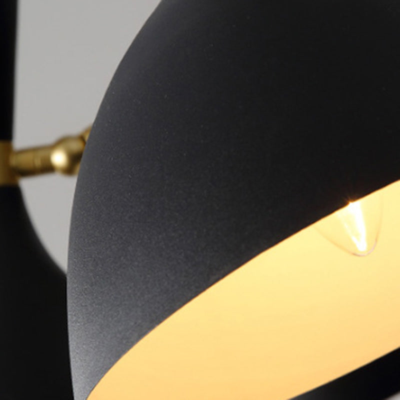 Noordse stijl hanglamp verlichting armatuur trompet plafond opgehangen armatuur met metalen schaduw