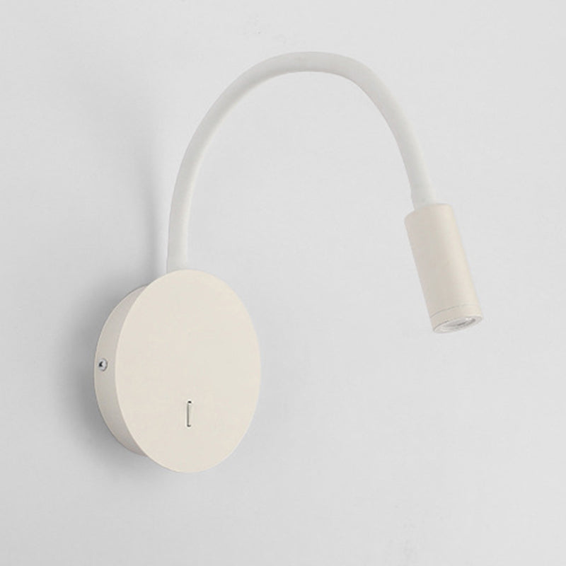 Adjustable Spotlight Design Bedside LED Reading Lamp Modern Simplicity Style Wall Mount Lamp for Bedroom