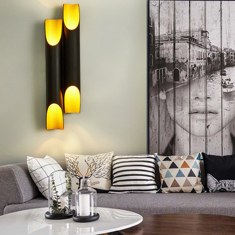 Aluminum Alloy Creative LED Wall Lamp Post-modern Style Metal Sconce Lighting for Dining Room Hallway