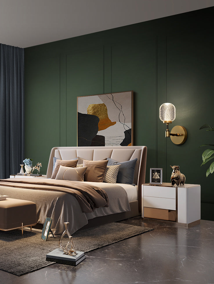 Modern Sphere Wall Mount Light Fixture 1 Light Wall Sconce for Living Room