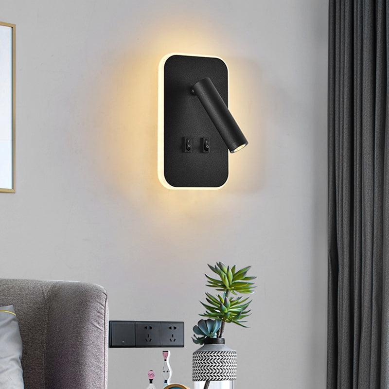 Moderne minimalistische stijl muurlampjes SCONCES Metal 2 lichten SCONCE -lichten voor slaapkamer