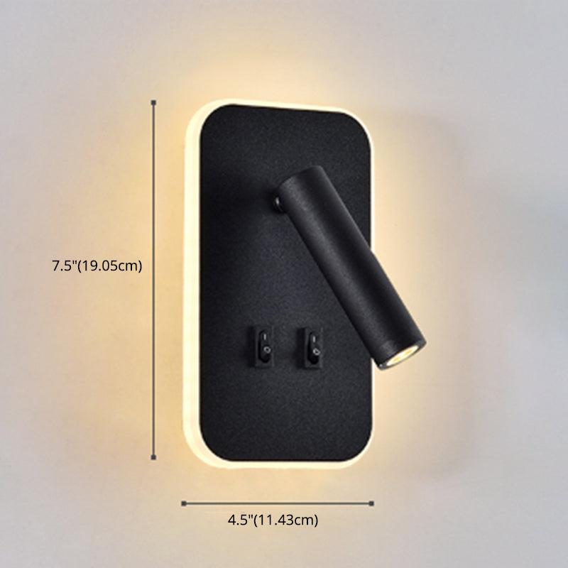 Moderne minimalistische stijl muurlampjes SCONCES Metal 2 lichten SCONCE -lichten voor slaapkamer