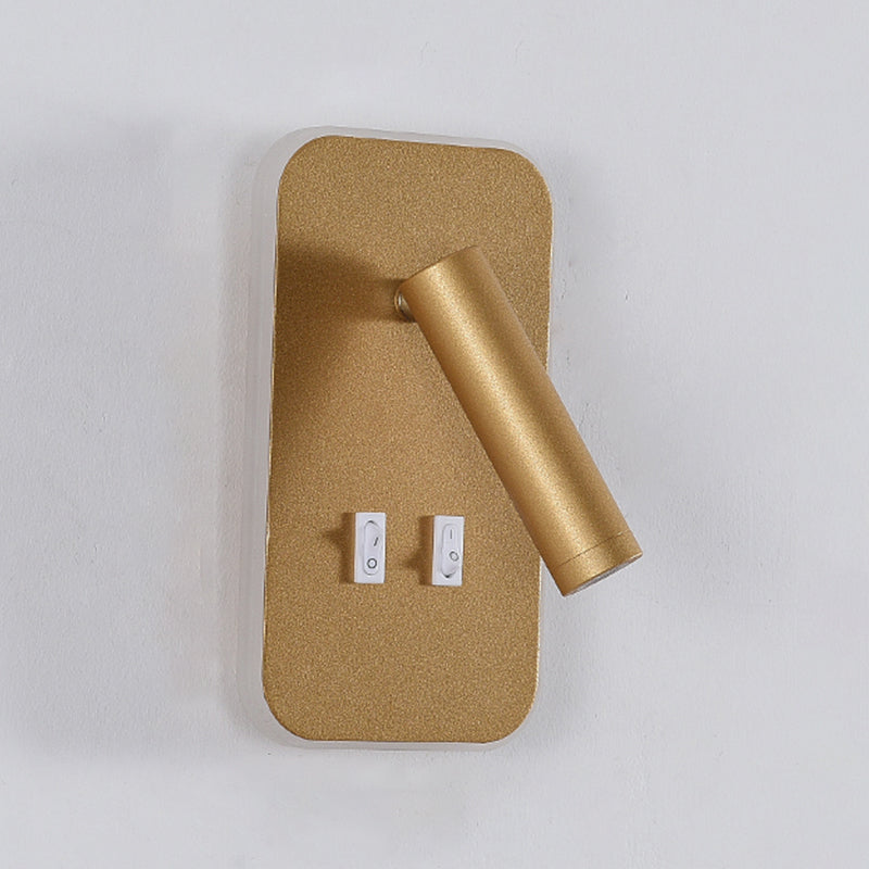 Moderne minimalistische stijl muurlampjes SCONCES Metal 2 lichten SCONCE -lichten voor slaapkamer