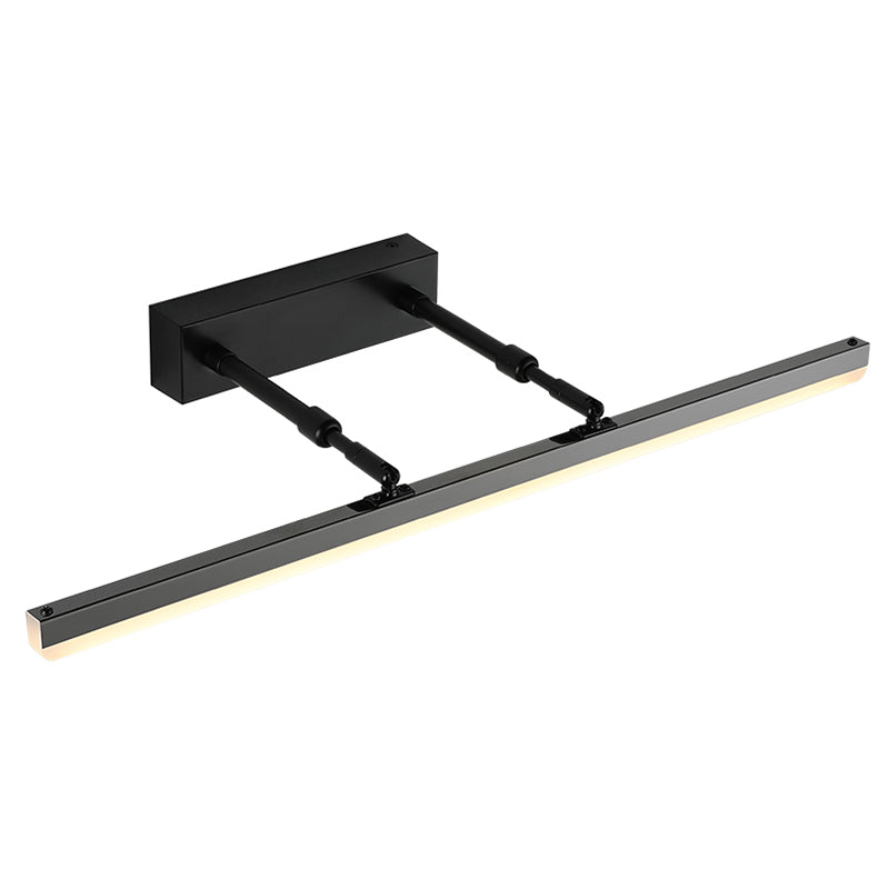 Modern Minimalist Style Linear Led Vanity Light Fixtures Vanity Lighting with Acrylic Shade