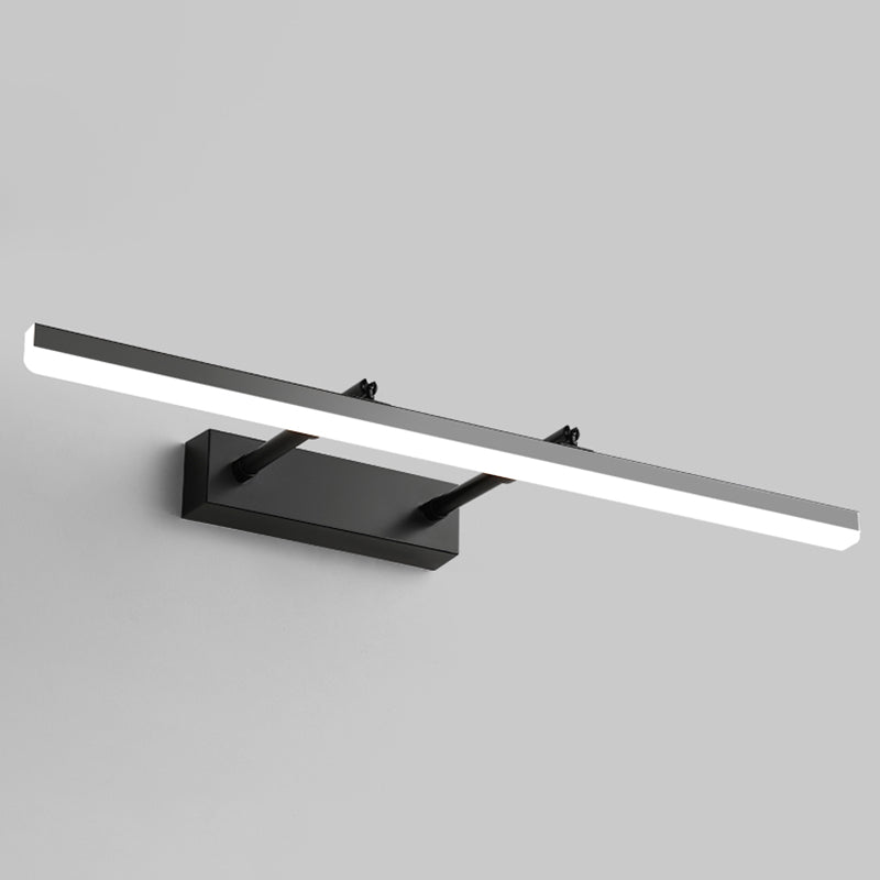 Modern Minimalist Style Linear Led Vanity Light Fixtures Vanity Lighting with Acrylic Shade