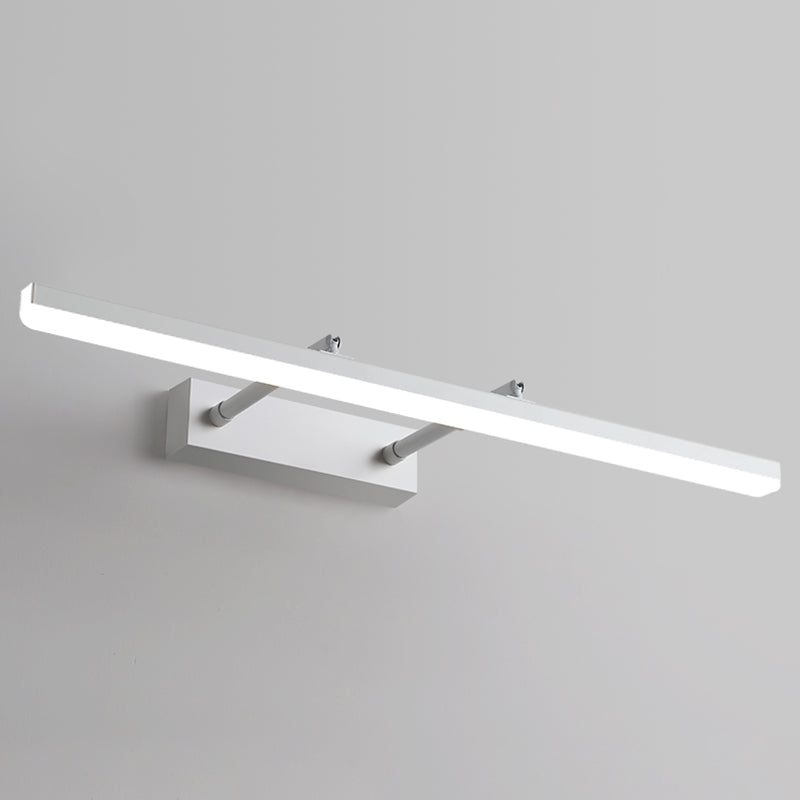 Modern Minimalist Style Linear Led Vanity Light Fixtures Vanity Lighting with Acrylic Shade