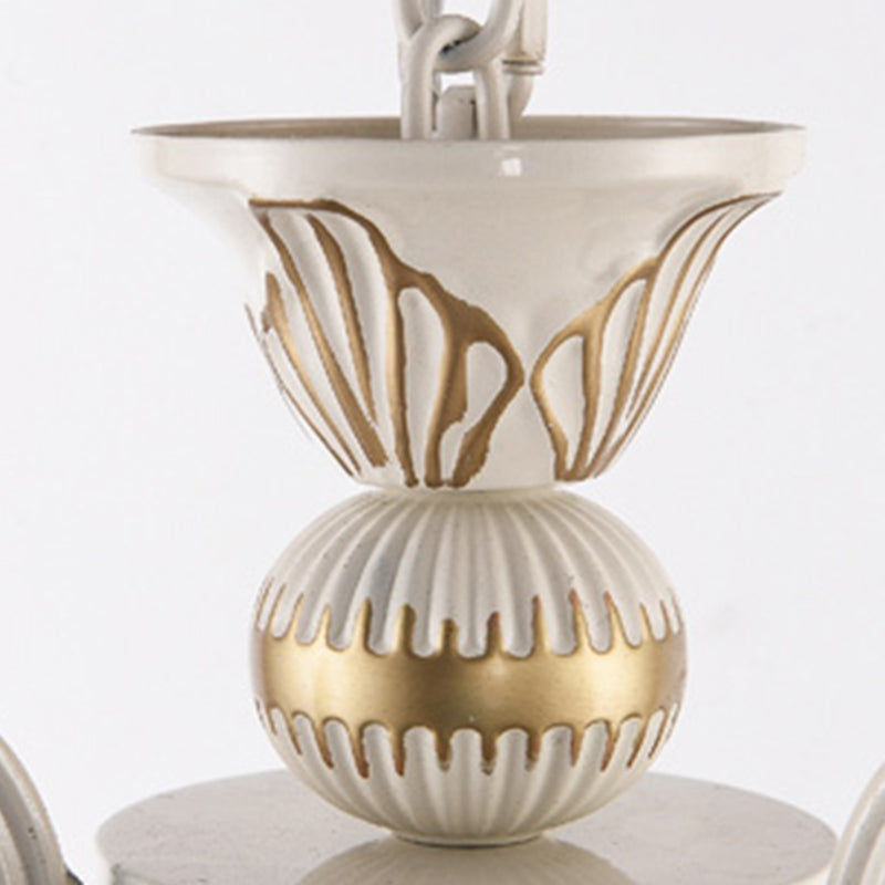 Vetro colorato in vetro e soffitto oro lampadario cupola 3/5/9 luci illuminazione a sospensione tiffany