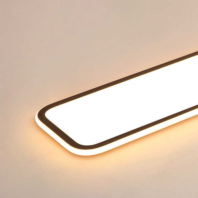 Metalen flatpanel verzonken plafondverlichtingsarmaturen Minimalistische kantoorverzonken plafondlamp