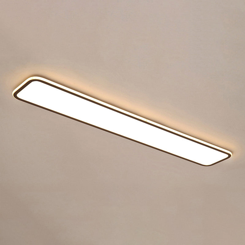 Metalen flatpanel verzonken plafondverlichtingsarmaturen Minimalistische kantoorverzonken plafondlamp