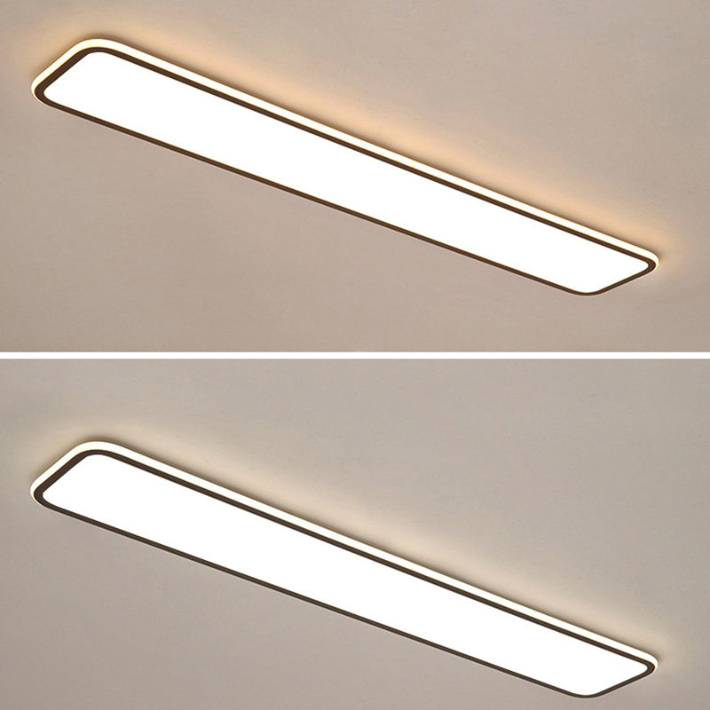 Metalen flatpanel verzonken plafondverlichtingsarmaturen Minimalistische kantoorverzonken plafondlamp