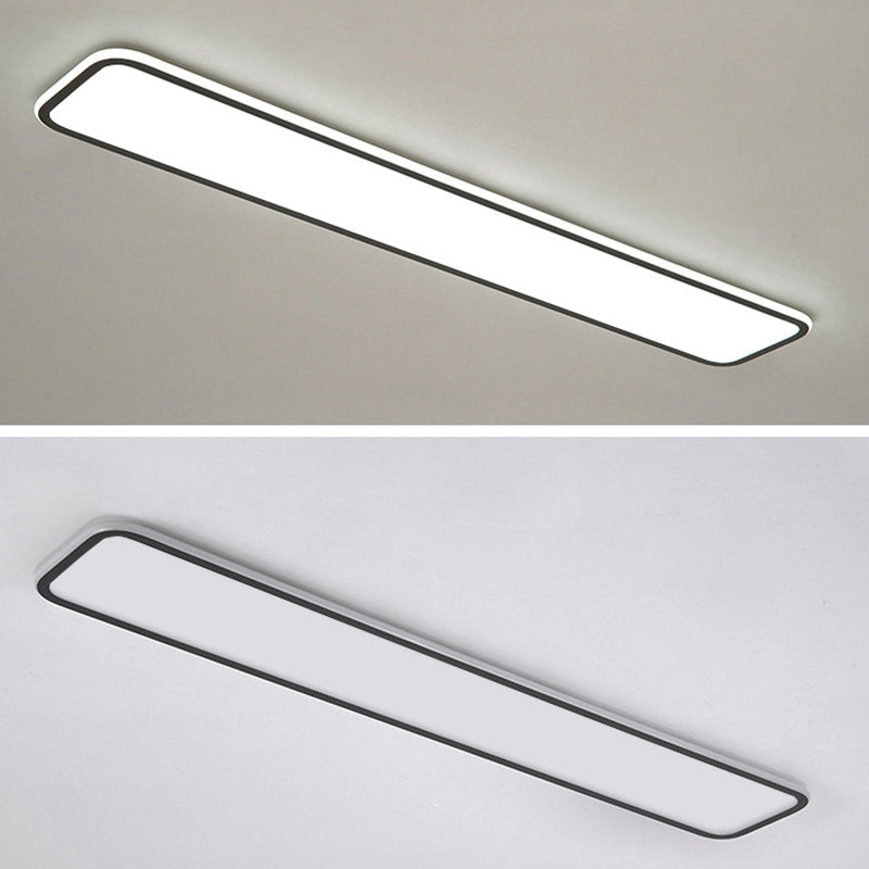 Metalen flatpanel verzonken plafondverlichtingsarmaturen Minimalistische kantoorverzonken plafondlamp