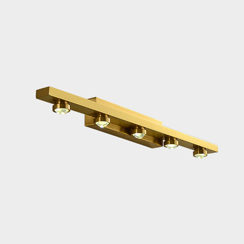 Modern Minimalist Style Bar Vanity Wall Light Fixtures Metal Vanity Lights for Toilet