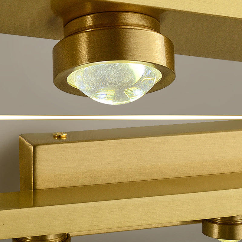 Modern Minimalist Style Bar Vanity Wall Light Fixtures Metal Vanity Lights for Toilet