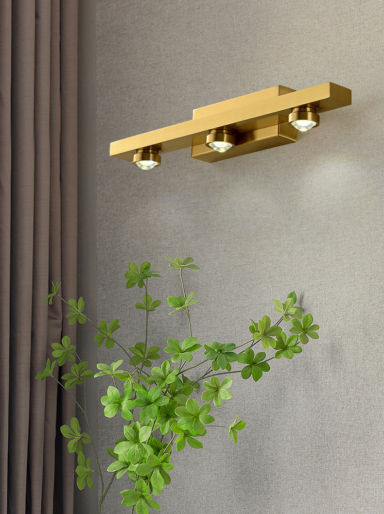 Modern Minimalist Style Bar Vanity Wall Light Fixtures Metal Vanity Lights for Toilet