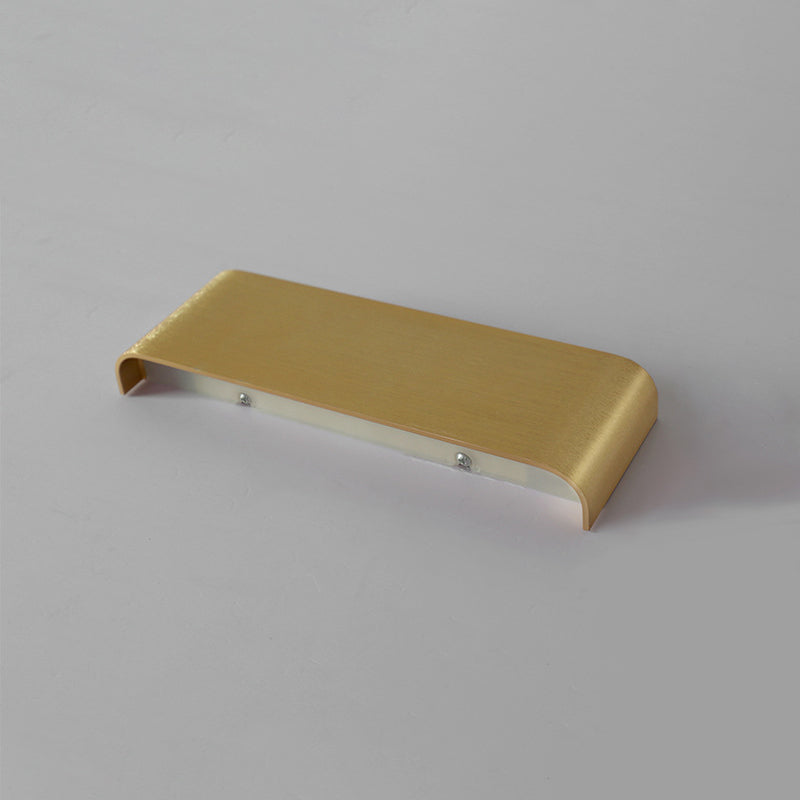 Modern Minimalist Style Rectangle Vanity Wall Light Fixtures Metal Vanity Lights for Bathroom