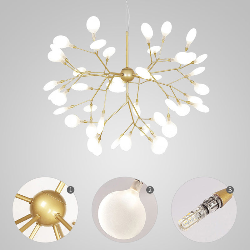 Lampada lampadina a lucciola Firefly Lampada moderna Designer Acrilico Acrilico Accensione per il ristorante