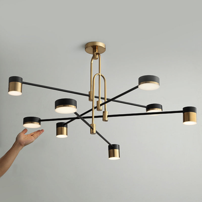 Lampada il lampadario Sputnik Light Segnalizzazione moderna Simplicità Acrilico Acrilico Illuminazione per il ristorante