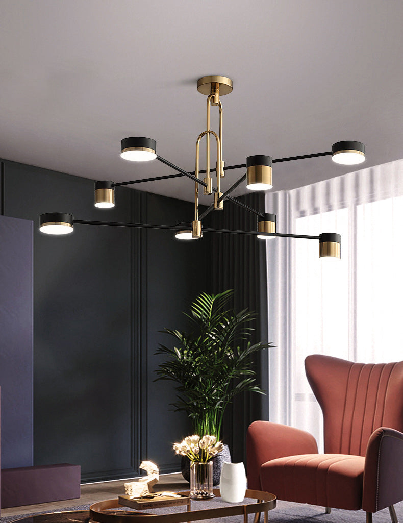 Lampada il lampadario Sputnik Light Segnalizzazione moderna Simplicità Acrilico Acrilico Illuminazione per il ristorante