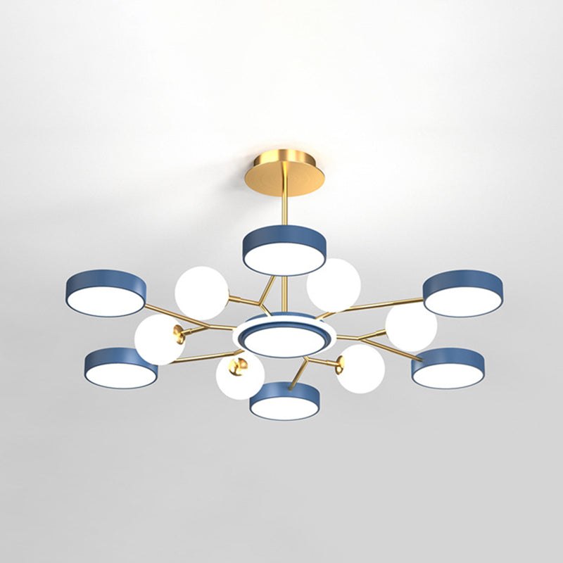 Round Flush Light Fixtures Eenvoud Acryl Plafond Light Fixtures voor Slaapkamer